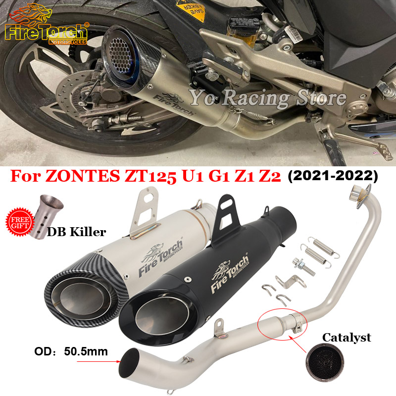 Drone Z1 - Слипоны для Zontes ZT125 U1 G1
