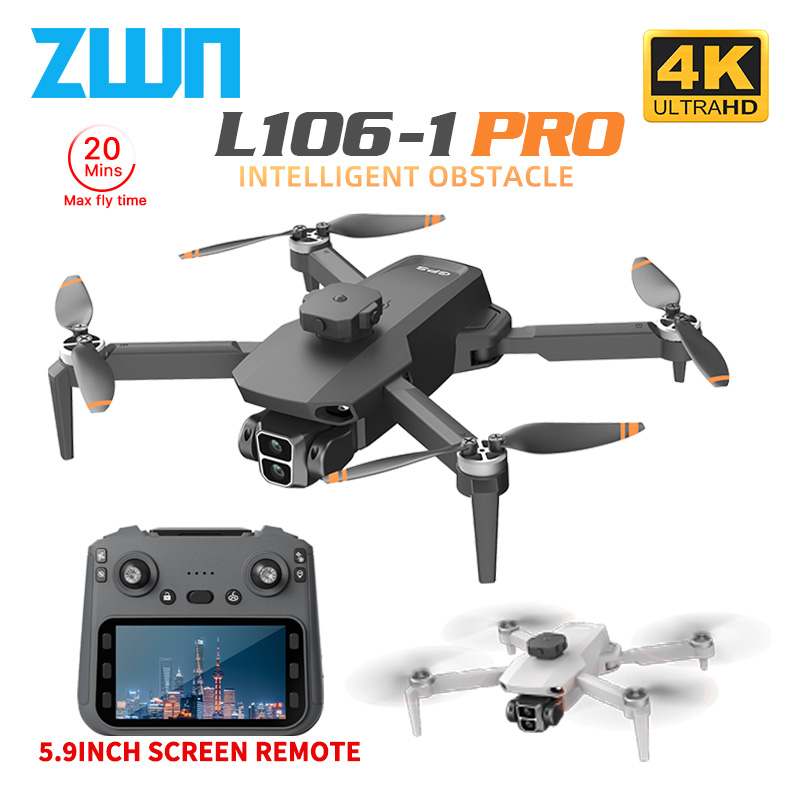 Drone Rc Team City - L106-1PRO GPS Профессиональный Дрон с 4K