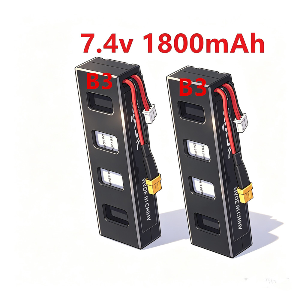 Drone Mjx Rc - Аккумулятор LiPo 7.4В 1800мАч 25C для