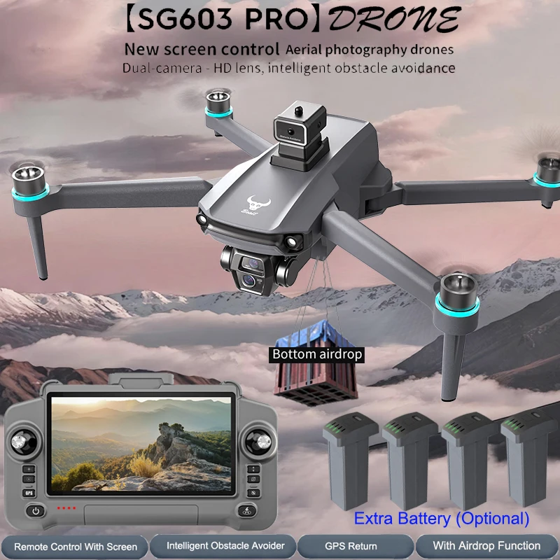Drone Rc Team City - SG603 PRO Дрон с большим экраном