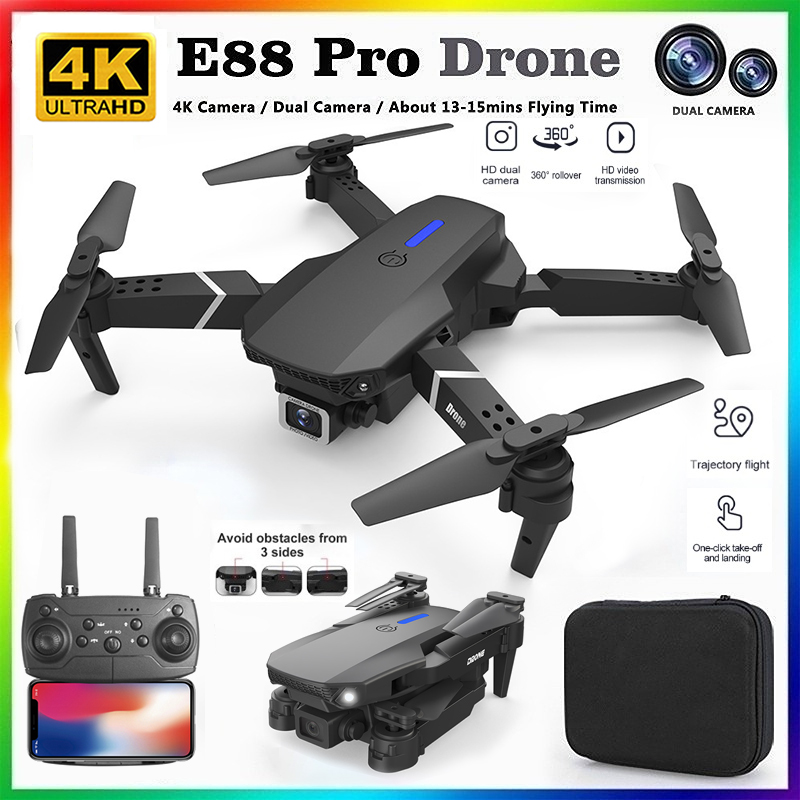 Новый профессиональный квадрок – обзор и цена Drone E88 Rc Quadcopter