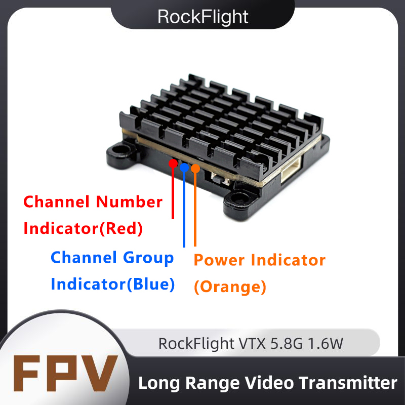 RockFlight TX663 VTX 5.8G 48CH – обзор и цена Drone Rc Remote