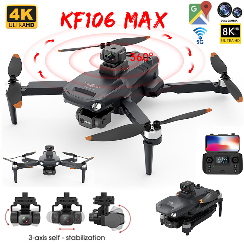 2022 НОВЫЙ KF106 Max Drone 8K  – обзор и цена Drone Rc Team City