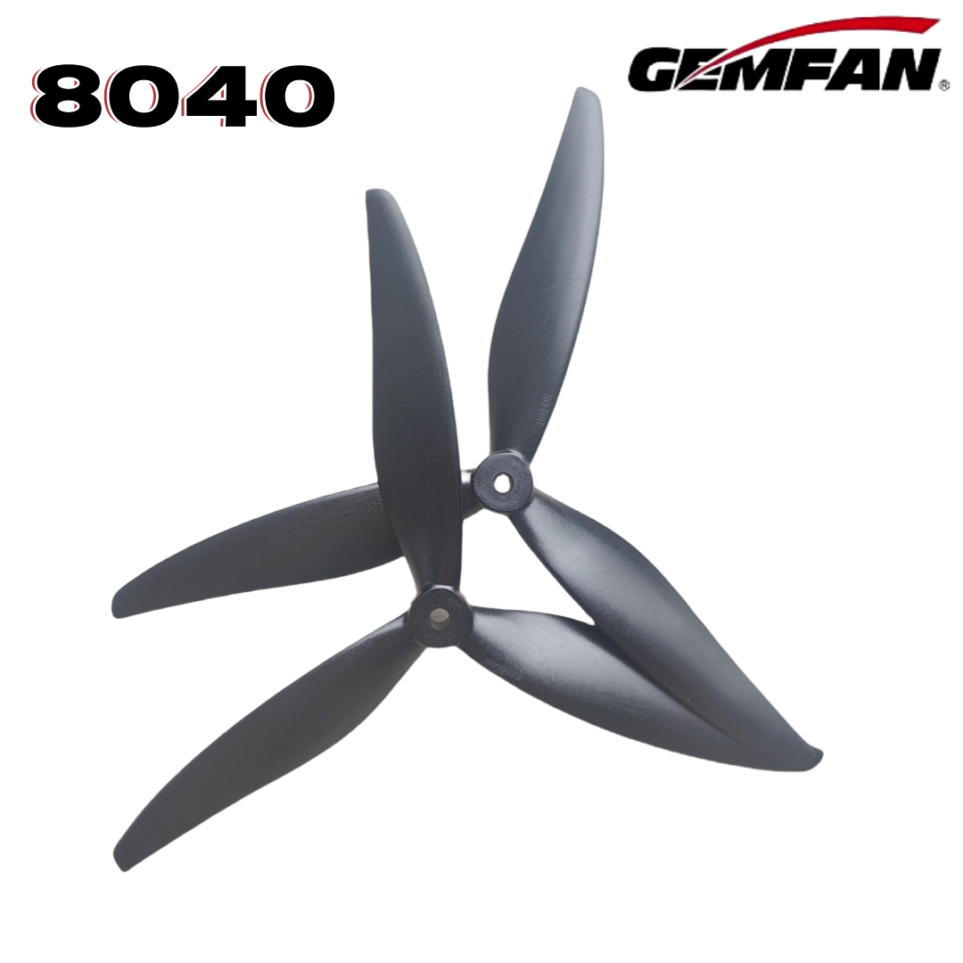 Gemfan 8040 8X4X3 3-лопастной  – обзор и цена Drone Rc Parts