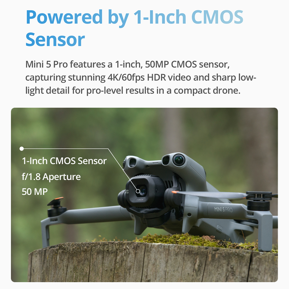 DJI Mini 5 Pro — профессиональ – обзор и цена Drone Rc N3 3 Batteries