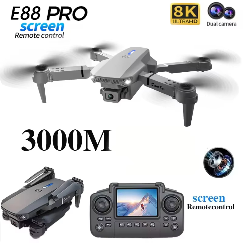 Новый дрон E88 2026 года с 8K  – обзор и цена Drone E88 Rc Quadcopter