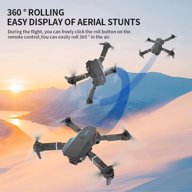 Новый дрон E88 2026 года с 8K  – обзор и цена Drone E88 Rc Quadcopter