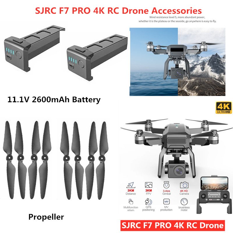 Аккумулятор 11,1 В, 2600 мАч,  – обзор и цена Drone Sjrc