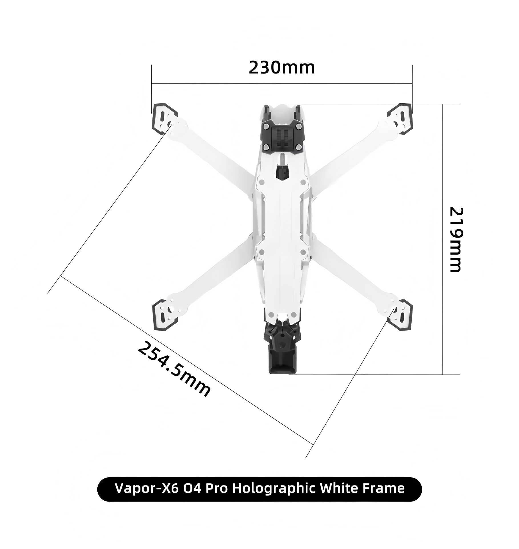 Рама GEPRC Vapor D5/X5/X6 O4 P – обзор и цена Drone Rc Parts