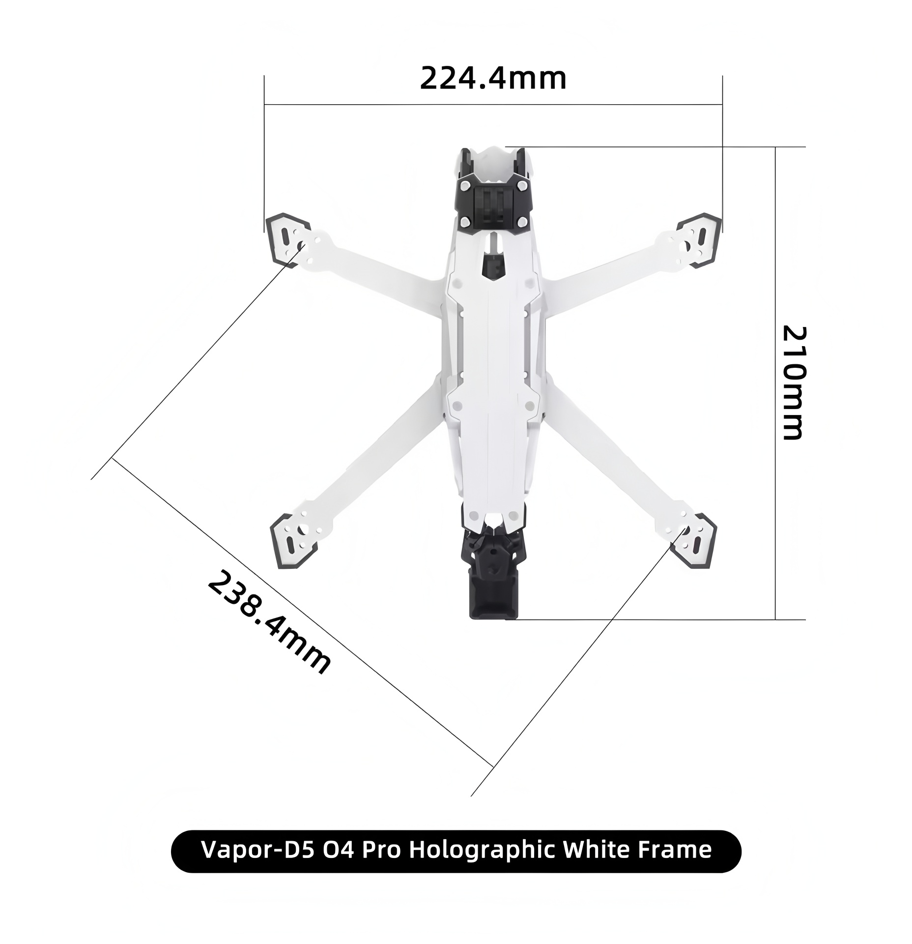 Рама GEPRC Vapor D5/X5/X6 O4 P – обзор и цена Drone Rc Parts
