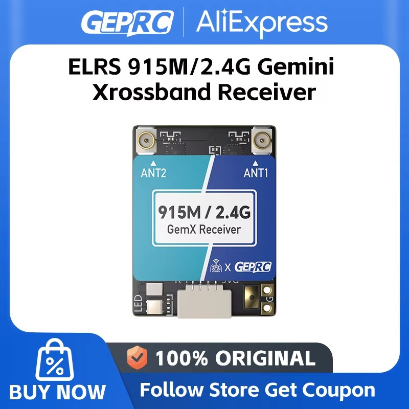 GEPRC ELRS 915M/2,4G Gemini Xr – обзор и цена Drone Rc Parts