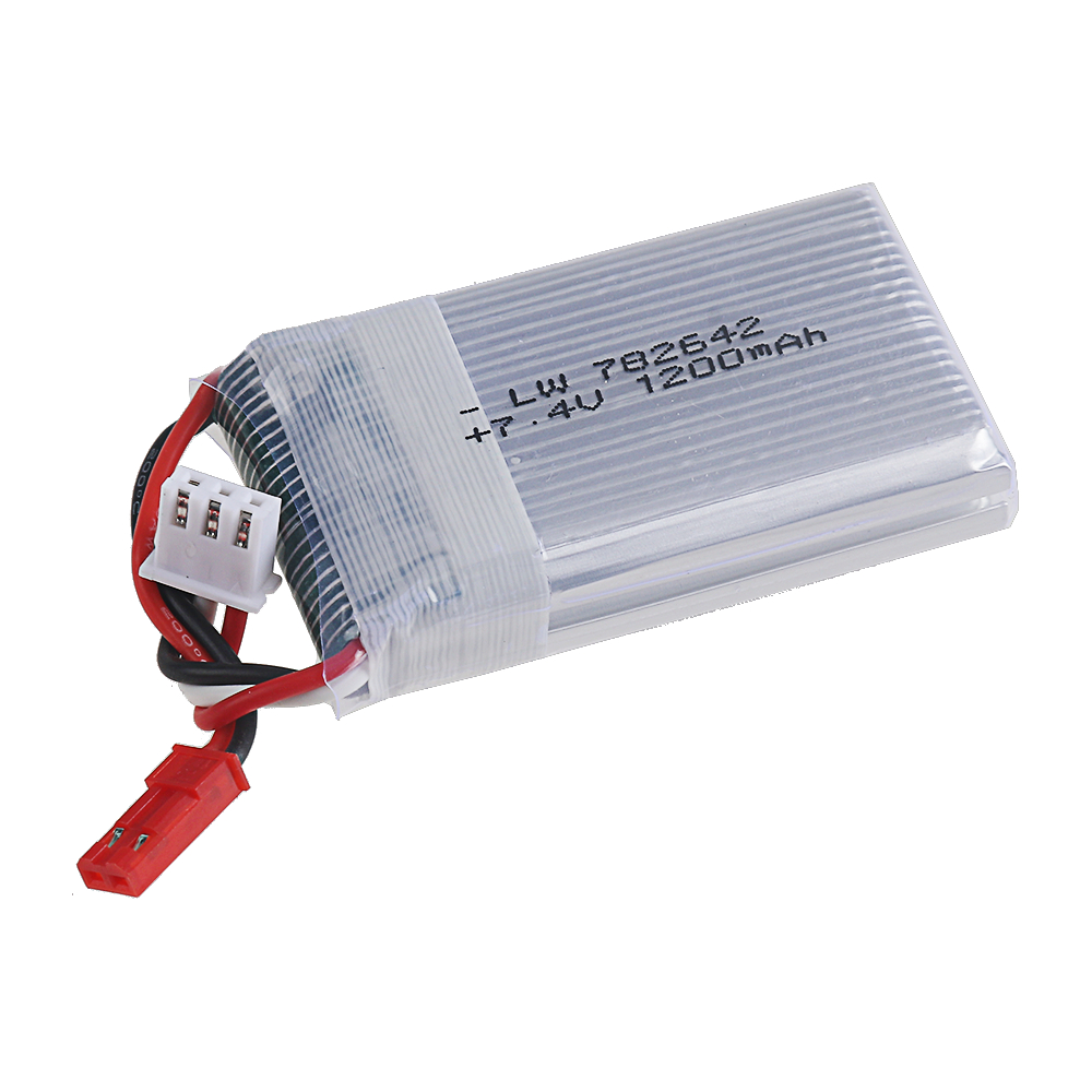 7,4 В 1200 мАч Lipo аккумулято – обзор и цена Drone Mjx Rc