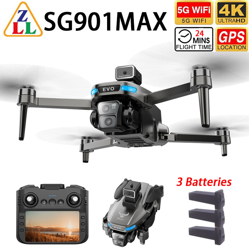 Дрон ZLL SG901MAX с GPS, Wi-Fi – обзор и цена Drone Rc Team City